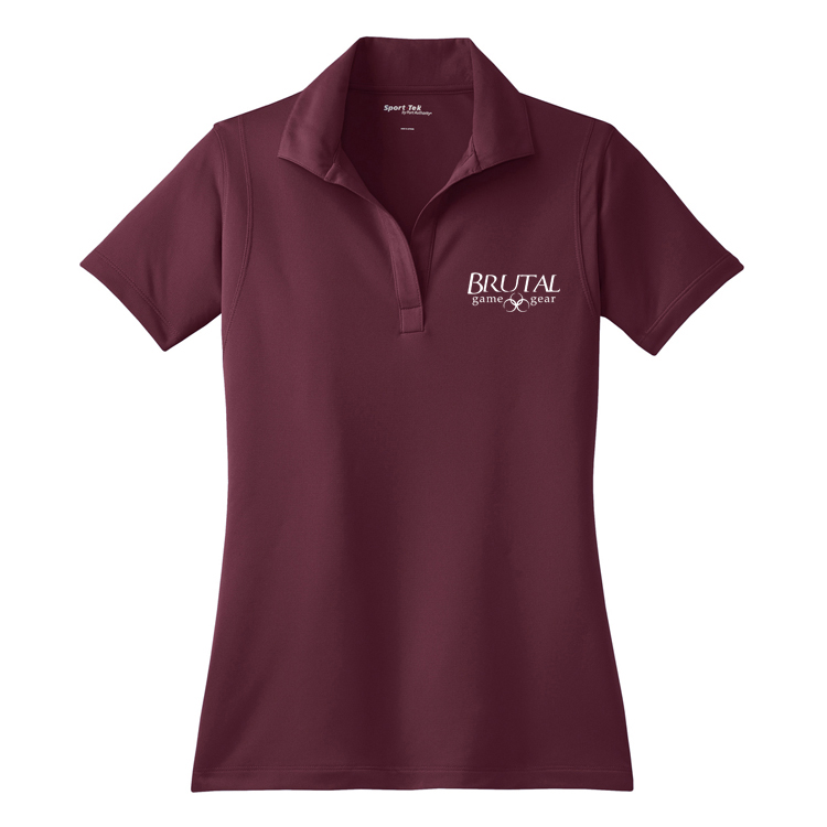 LST650 Brutal Logo Ladies MicroPique Polo