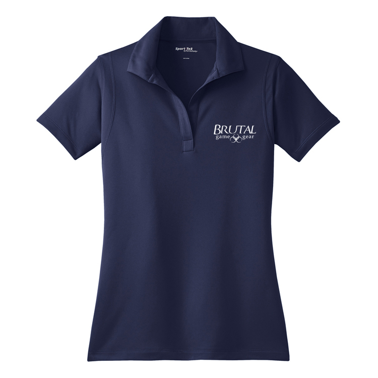 LST650 Brutal Logo Ladies MicroPique Polo