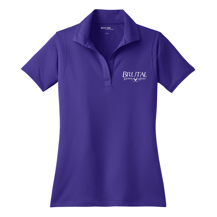 LST650 Brutal Logo Ladies MicroPique Polo
