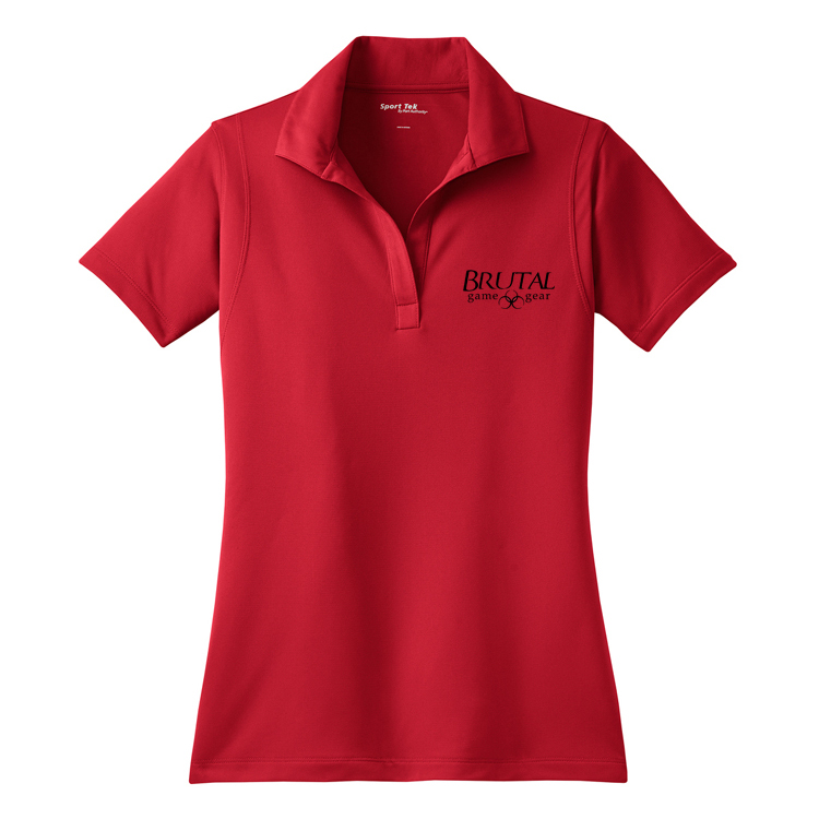 LST650 Brutal Logo Ladies MicroPique Polo