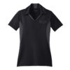 LST655 Brutal Logo Ladies Side Blocked Micropique Polo