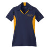 LST655 Brutal Logo Ladies Side Blocked Micropique Polo