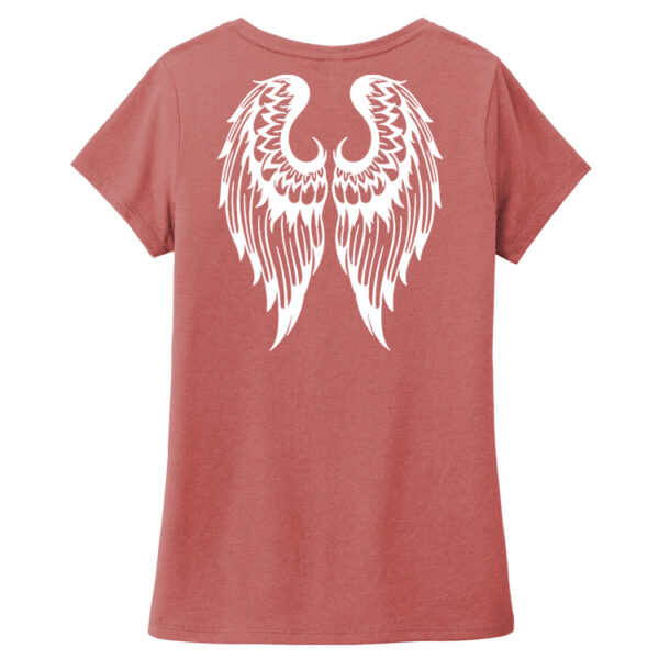 LWT22 Brutal Logo Ladies Wing Tee