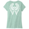 LWT22 Brutal Logo Ladies Wing Tee