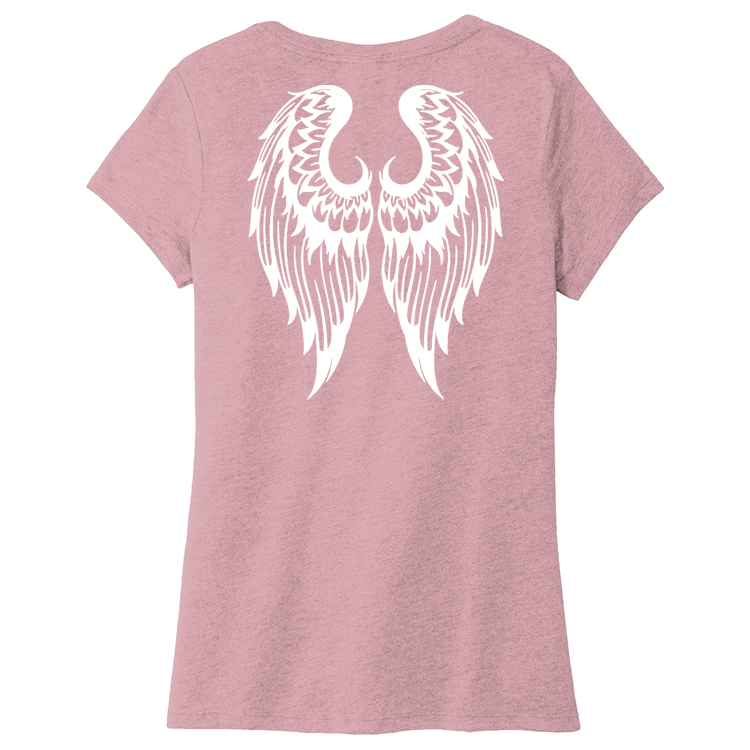 LWT22 Brutal Logo Ladies Wing Tee