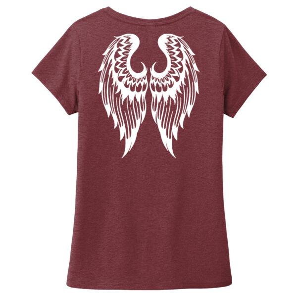 LWT22 Brutal Logo Ladies Wing Tee
