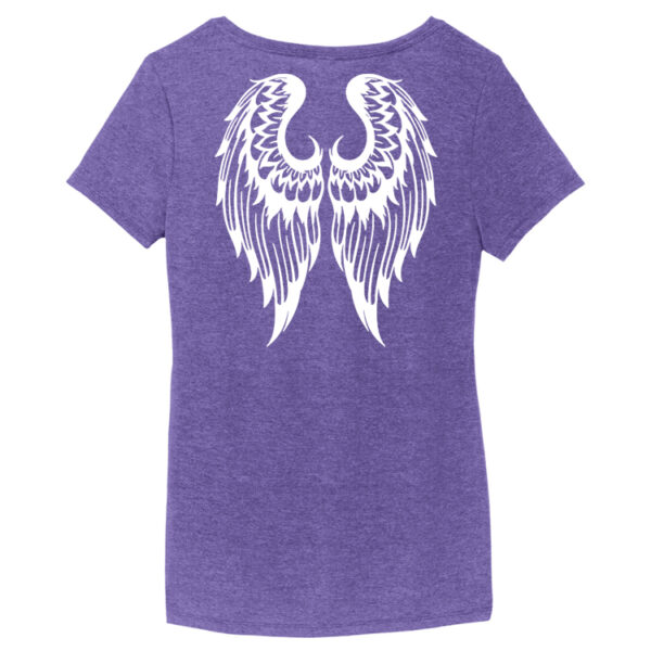 LWT22 Brutal Logo Ladies Wing Tee