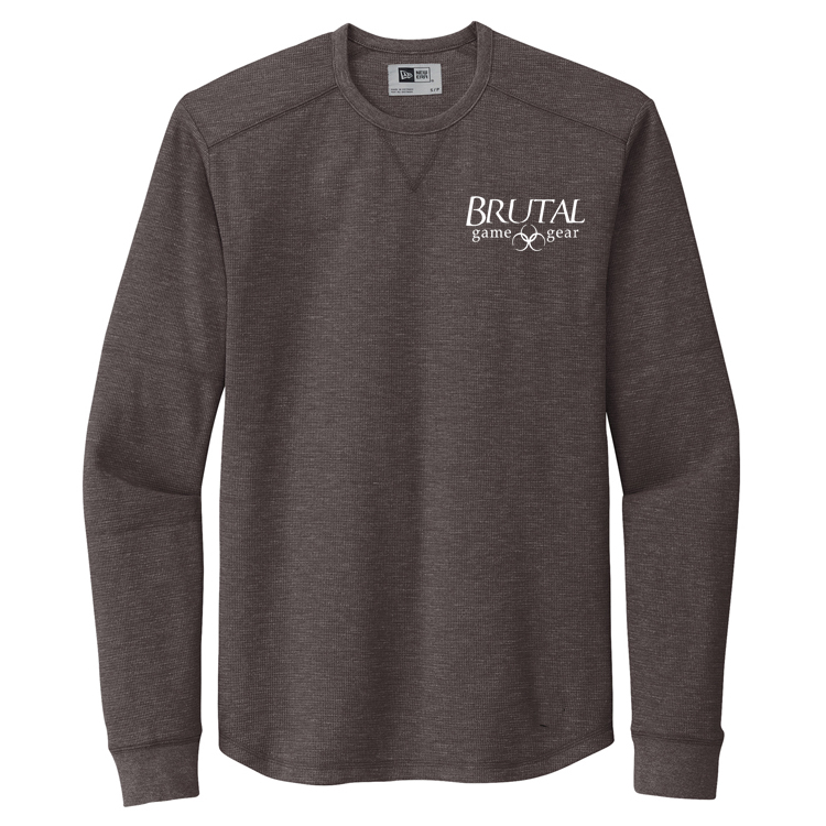 NEA140 Brutal Logo Thermal Long Sleeve Shirt