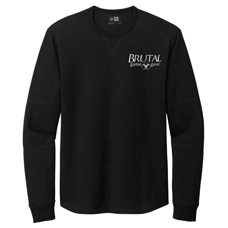 NEA140 Brutal Logo Thermal Long Sleeve Shirt