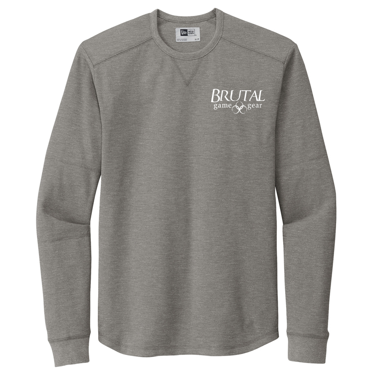 NEA140 Brutal Logo Thermal Long Sleeve Shirt