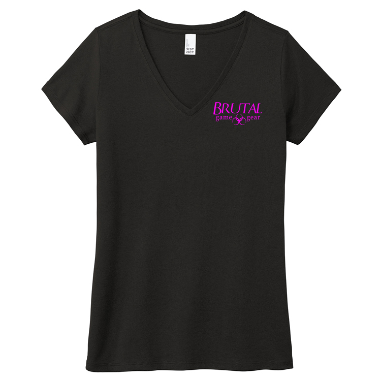 PC2022A Brutal Logo Pool Chick Ladies Tee