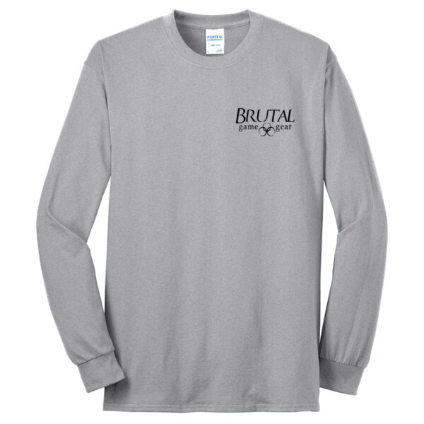 PC55LST Brutal Logo Tall Long Sleeve Core Blend Tee