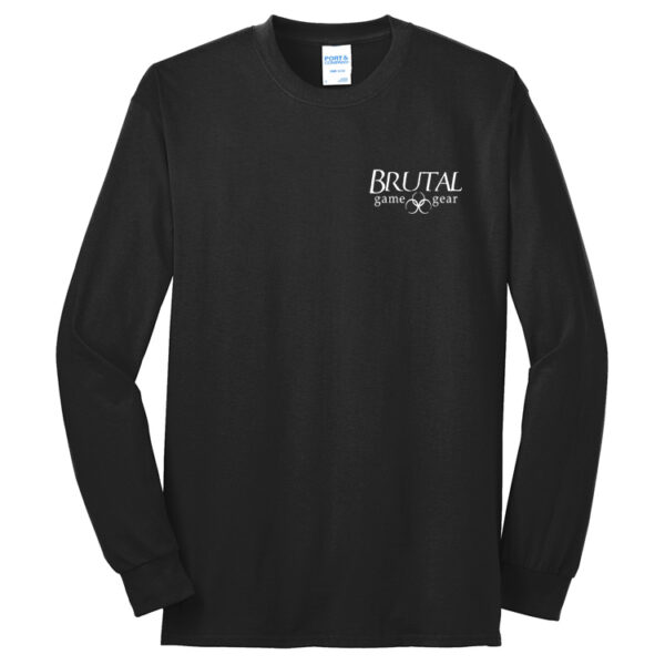 PC55LST Brutal Logo Tall Long Sleeve Core Blend Tee