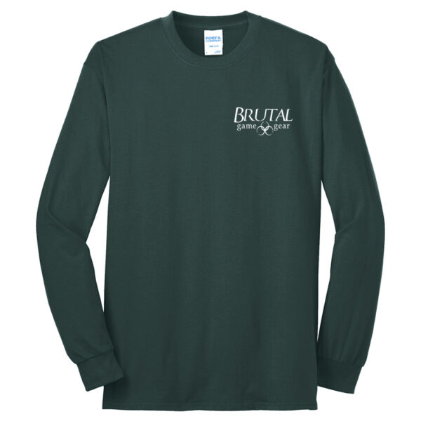 PC55LST Brutal Logo Tall Long Sleeve Core Blend Tee