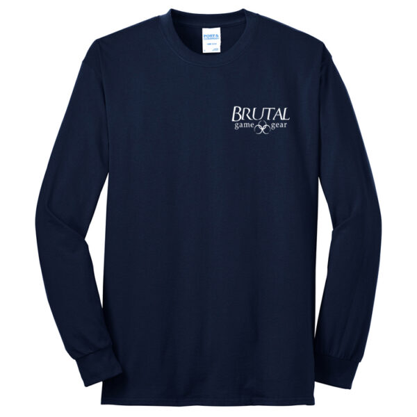 PC55LST Brutal Logo Tall Long Sleeve Core Blend Tee
