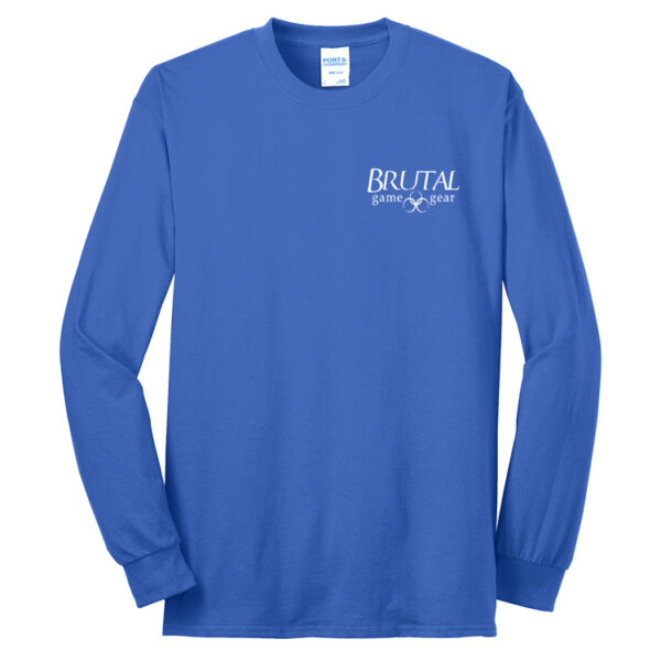 PC55LST Brutal Logo Tall Long Sleeve Core Blend Tee
