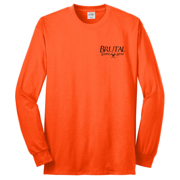 PC55LST Brutal Logo Tall Long Sleeve Core Blend Tee