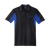 ST655 Brutal Logo Side Blocked Micropique Polo