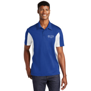 ST655 Brutal Logo Side Blocked Micropique Polo