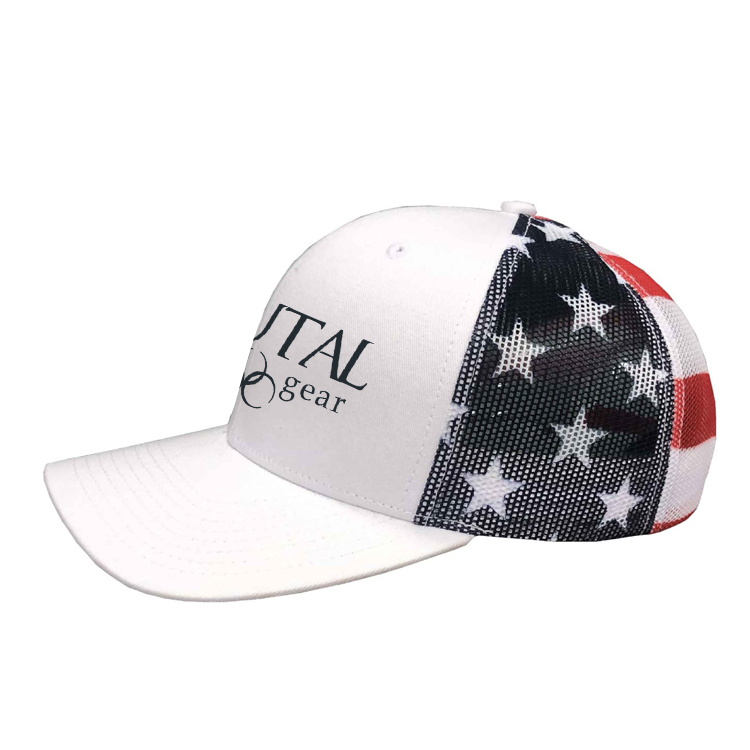 S700M Brutal Logo Printed Mesh Trucker Cap