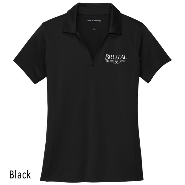 LK398 Brutal Logo Ladies Performance Staff Polo