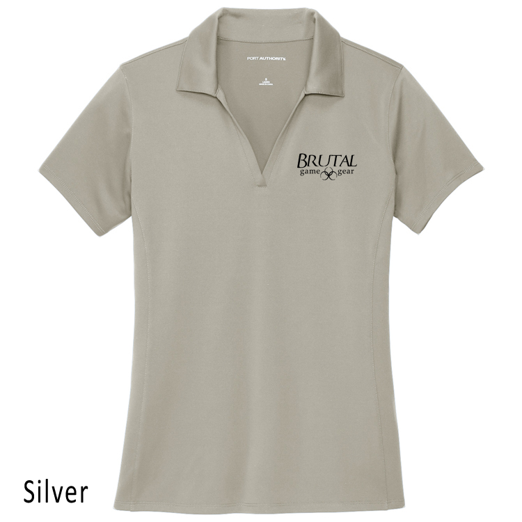 LK398 Brutal Logo Ladies Performance Staff Polo