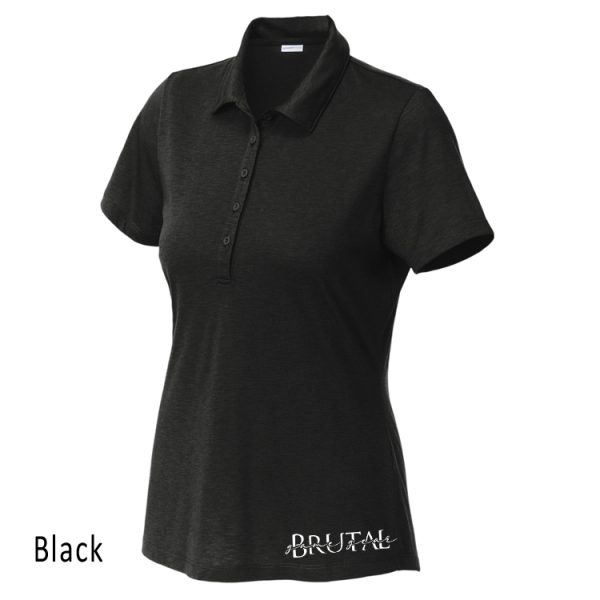 LST530 Brutal Logo Ladies PosiCharge Strive Polo