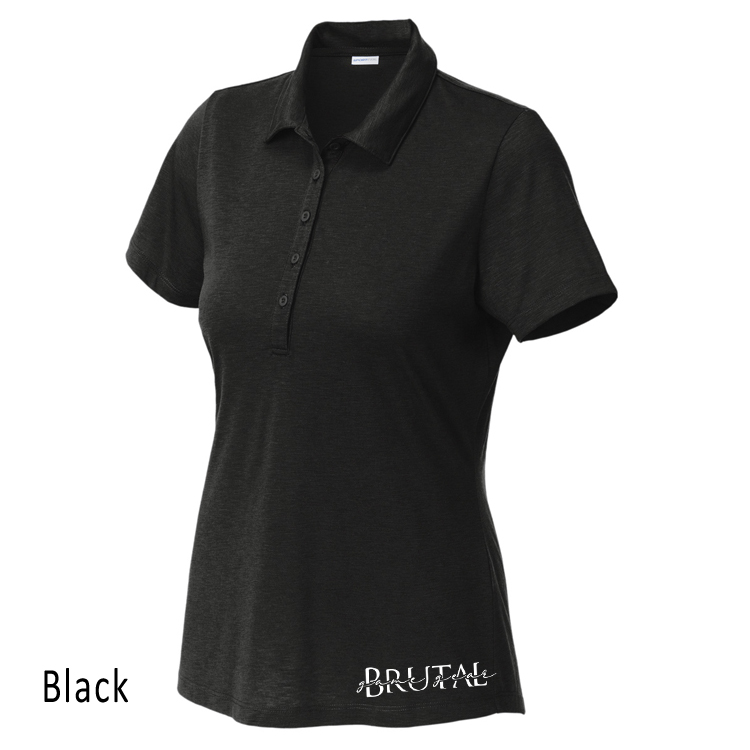 LST530 Brutal Logo Ladies PosiCharge Strive Polo