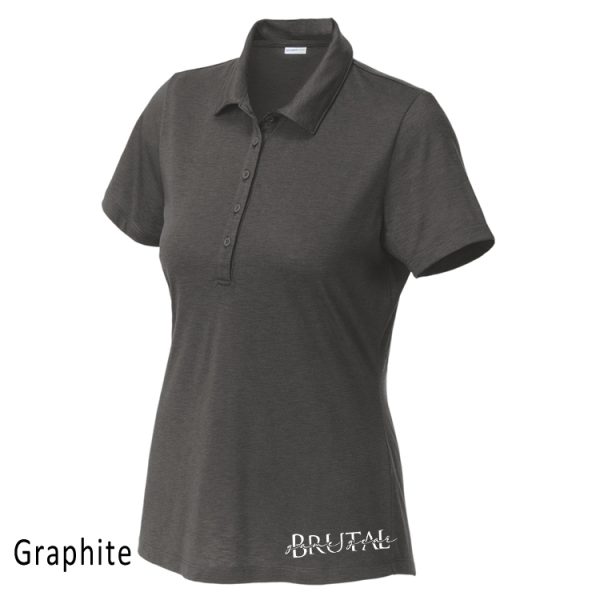 LST530 Brutal Logo Ladies PosiCharge Strive Polo