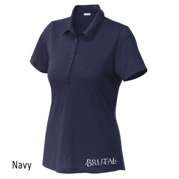 LST530 Brutal Logo Ladies PosiCharge Strive Polo