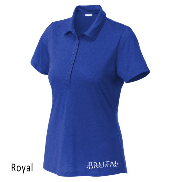 LST530 Brutal Logo Ladies PosiCharge Strive Polo