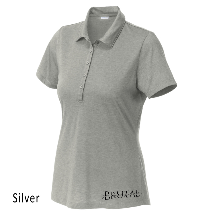 LST530 Brutal Logo Ladies PosiCharge Strive Polo