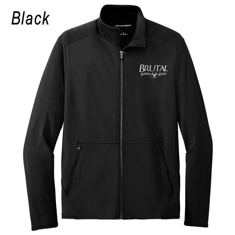 K595 Brutal Logo Accord Stretch Fleece Full-Zip Jacket