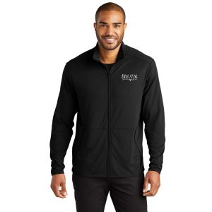 K595 Brutal Logo Accord Stretch Fleece Full-Zip Jacket