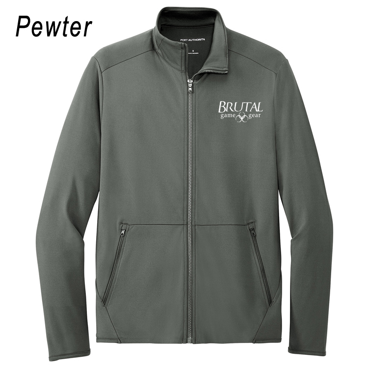 K595 Brutal Logo Accord Stretch Fleece Full-Zip Jacket