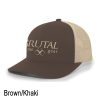 104C Brutal Logo Mid Profile Snapback Trucker