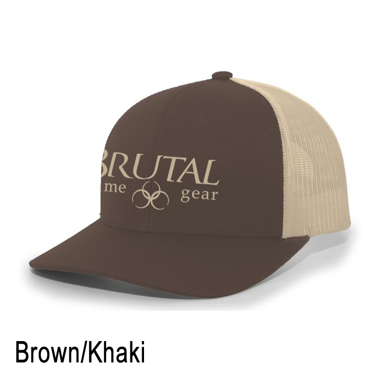 104C Brutal Logo Mid Profile Snapback Trucker