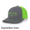 104C Brutal Logo Mid Profile Snapback Trucker