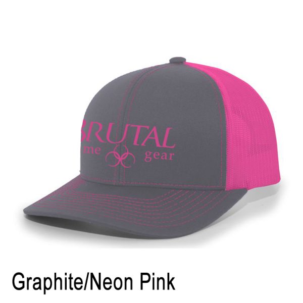 104C Brutal Logo Mid Profile Snapback Trucker