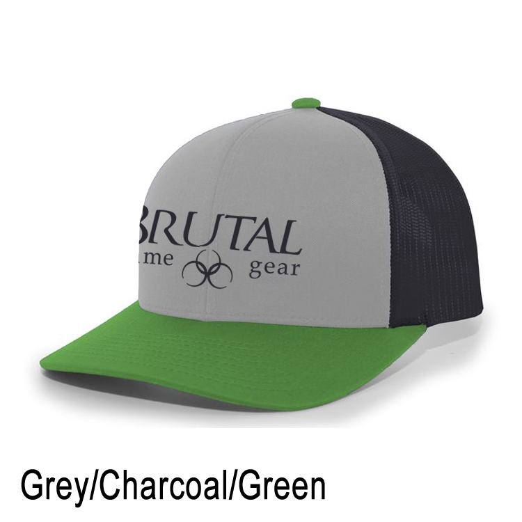 104C Brutal Logo Mid Profile Snapback Trucker