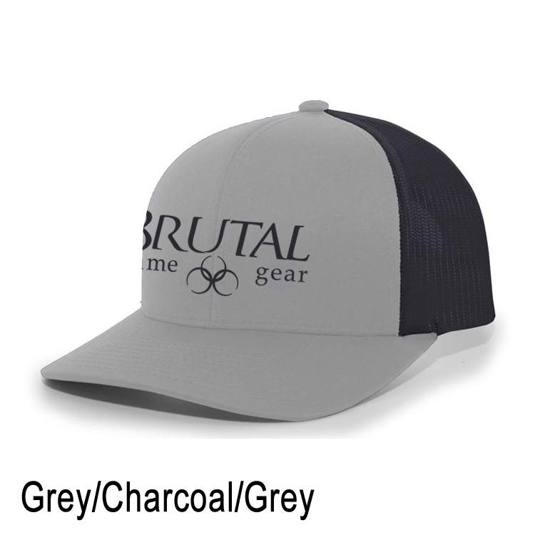 104C Brutal Logo Mid Profile Snapback Trucker