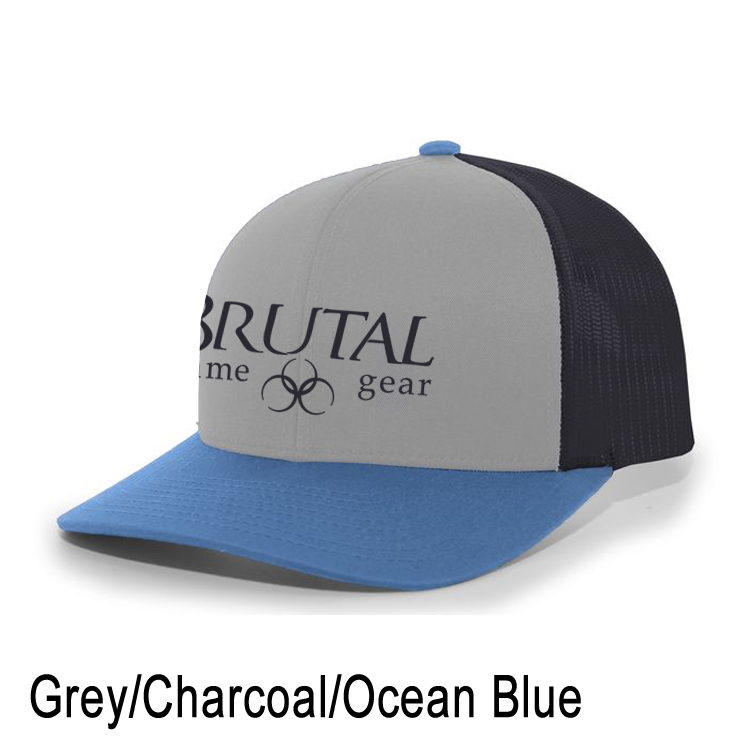 104C Brutal Logo Mid Profile Snapback Trucker