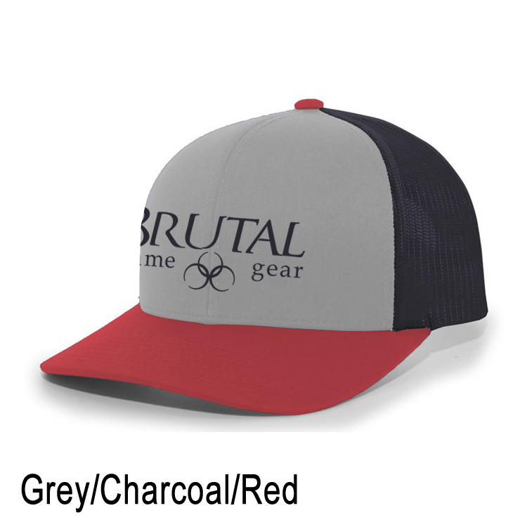 104C Brutal Logo Mid Profile Snapback Trucker