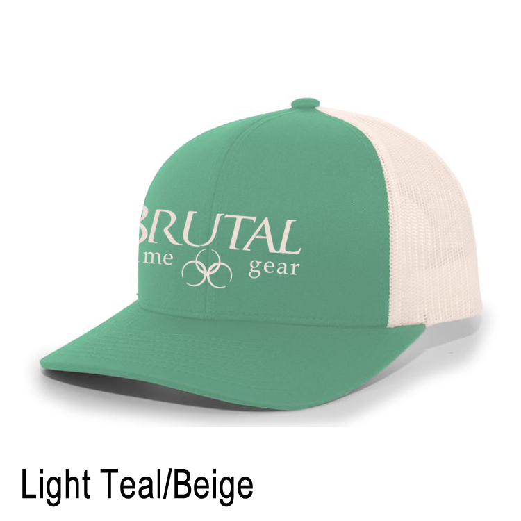 104C Brutal Logo Mid Profile Snapback Trucker