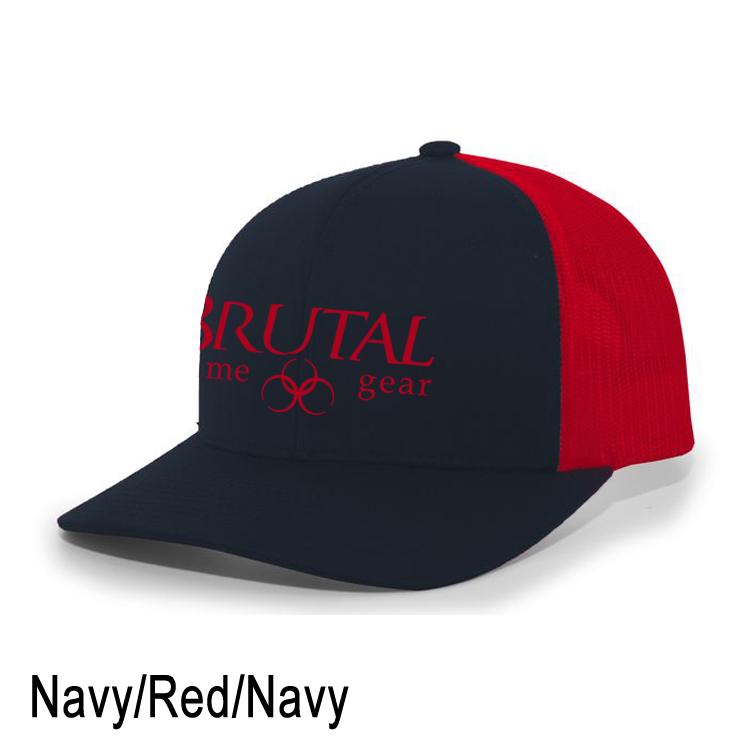 104C Brutal Logo Mid Profile Snapback Trucker