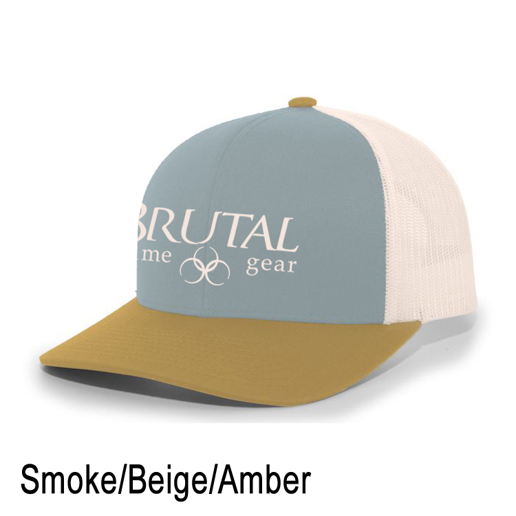 104C Brutal Logo Mid Profile Snapback Trucker