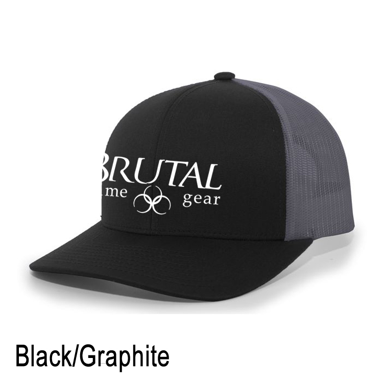 104C Brutal Logo Mid Profile Snapback Trucker