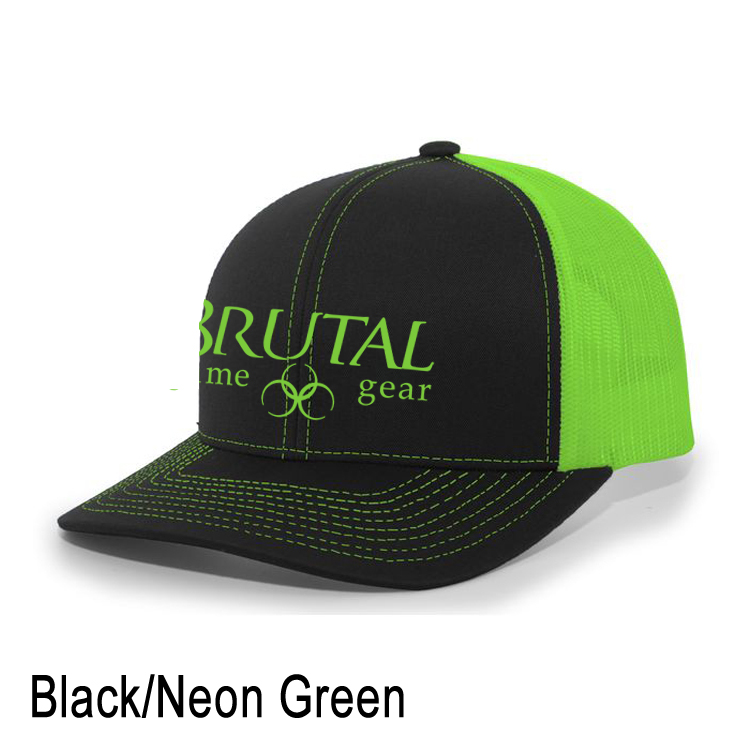 104C Brutal Logo Mid Profile Snapback Trucker