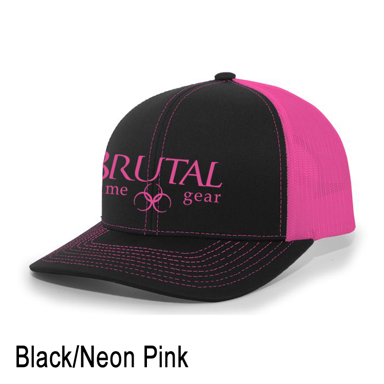 104C Brutal Logo Mid Profile Snapback Trucker