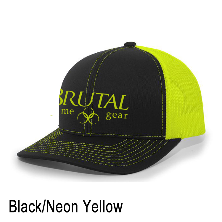 104C Brutal Logo Mid Profile Snapback Trucker
